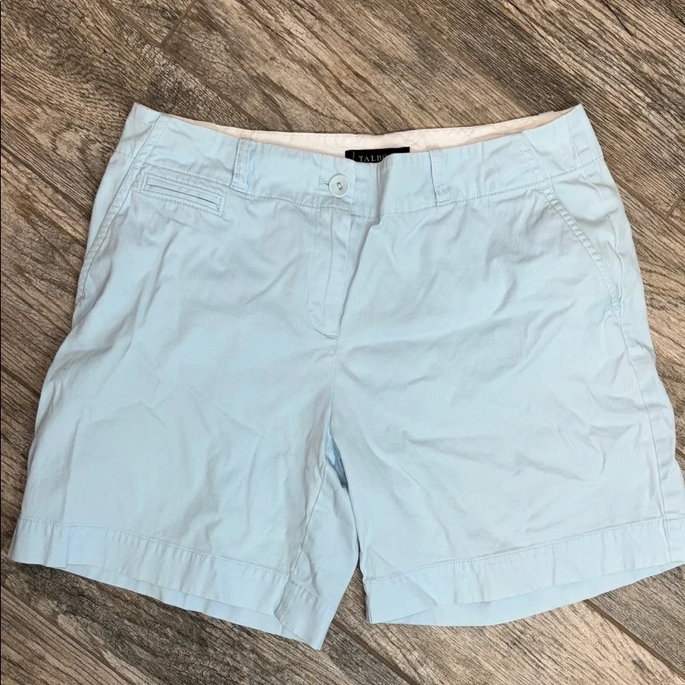 Talbots Light Blue Bermuda Shorts - Picture 1 of 5
